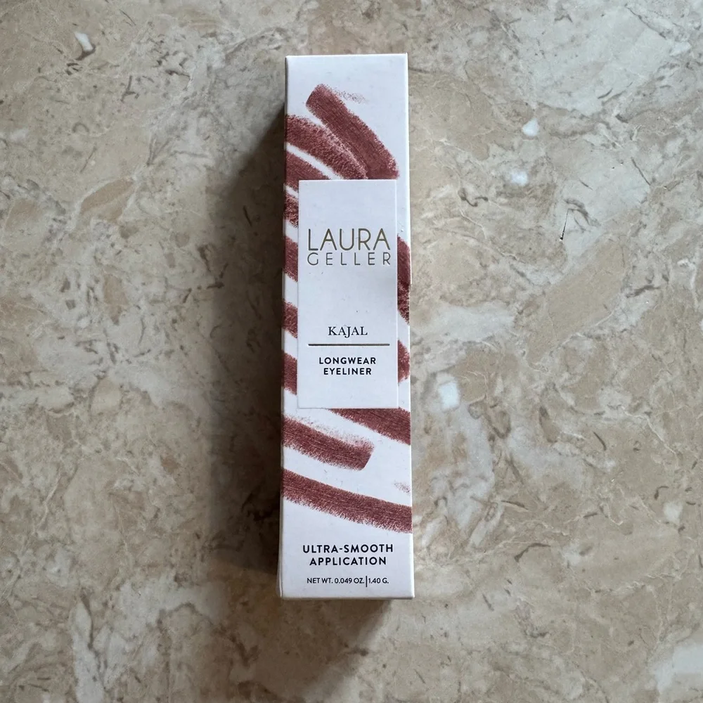 LAURA GELLER BEAUTY Kajal Longwear Eyeliner In Petal Pink Kohl NIB